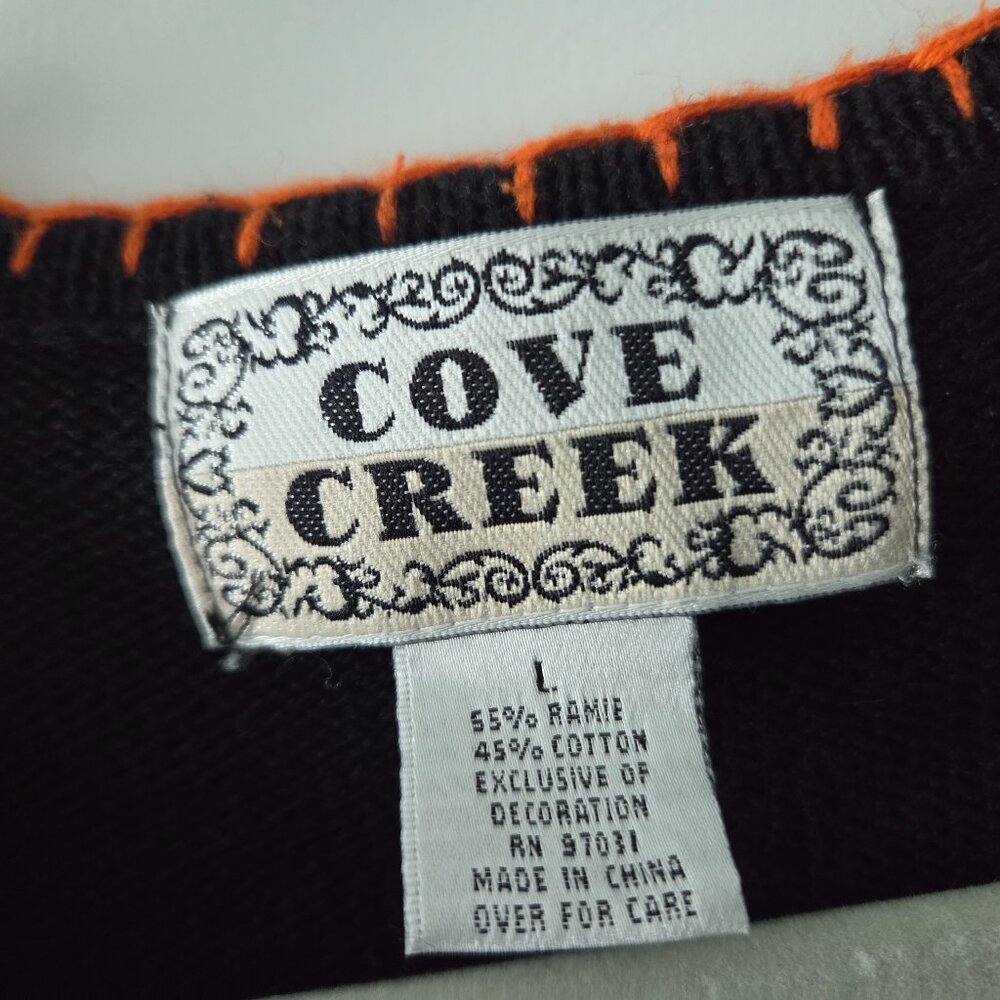 Cove Creek Halloween Sweater L - Picture 5 of 8
